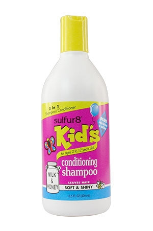 SULFUR 8 Kids Conditioning Shampoo (13.05oz), Sareya Beauty Supply Store in Calgary Alberta Canada